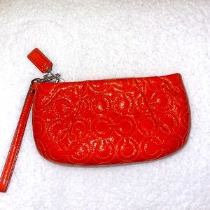 Well loved coach wristlet
